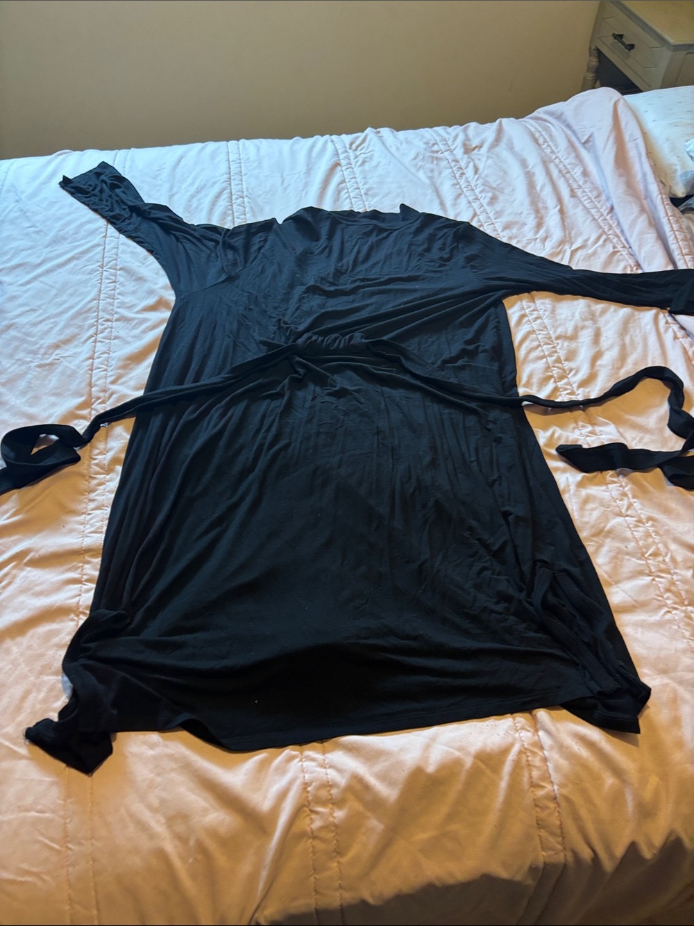 Torrid Robe Plus Size Intimates Lounge Sleep Women’s Bathrobe 1X2X Black - Picture 14 of 14